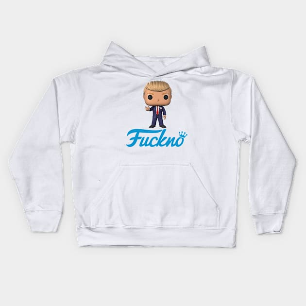 Trump Fuckno! Kids Hoodie by My Geeky Tees - T-Shirt Designs